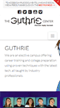 Mobile Screenshot of guthriecenter.springbranchisd.com